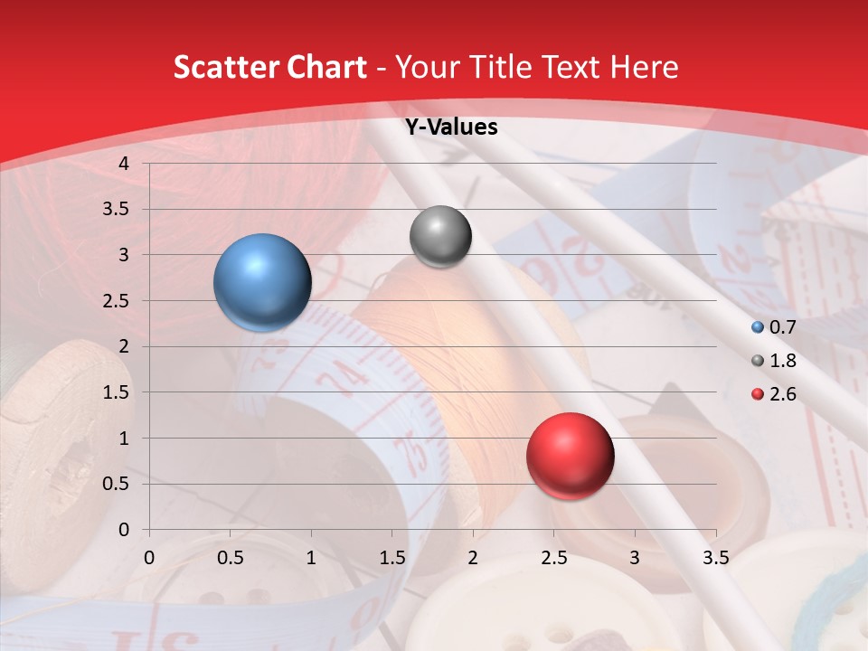 Embroidery Tailor Spool PowerPoint Template