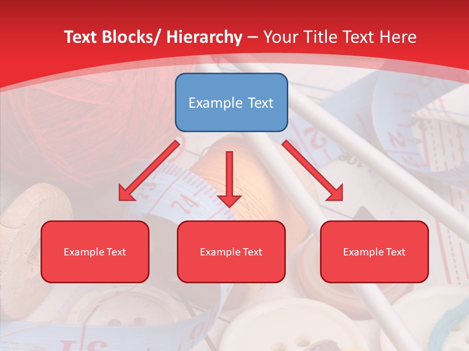 Embroidery Tailor Spool PowerPoint Template