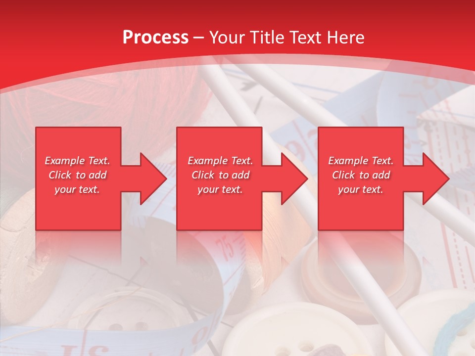 Embroidery Tailor Spool PowerPoint Template