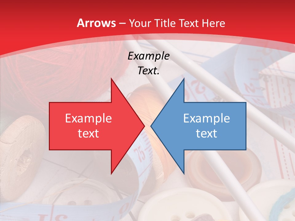 Embroidery Tailor Spool PowerPoint Template