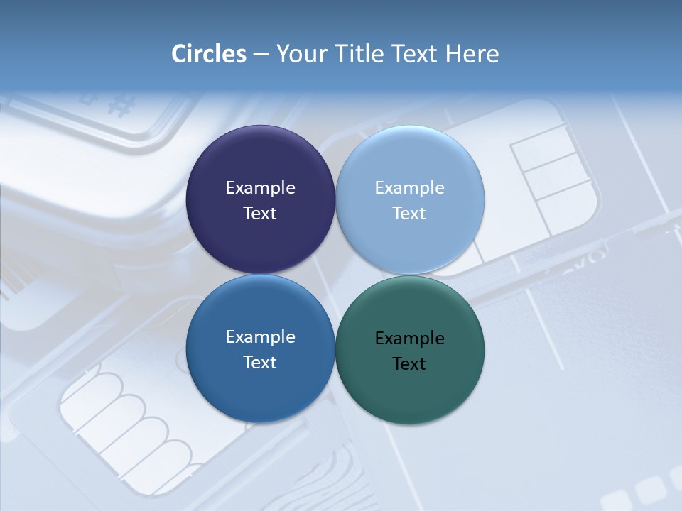 Communicate Security Simlock PowerPoint Template