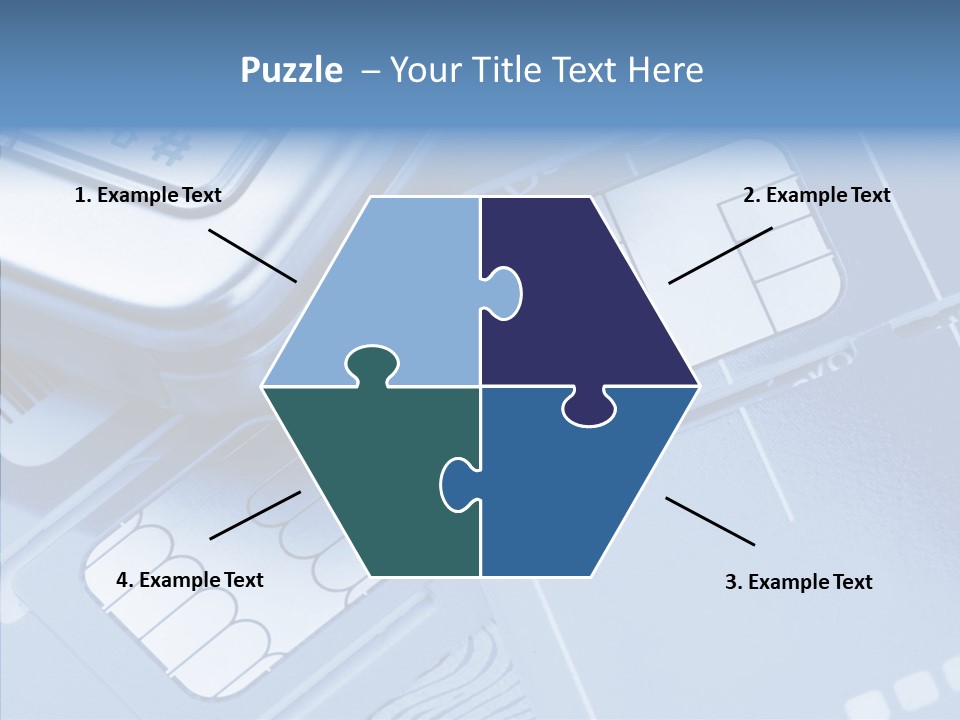 Communicate Security Simlock PowerPoint Template