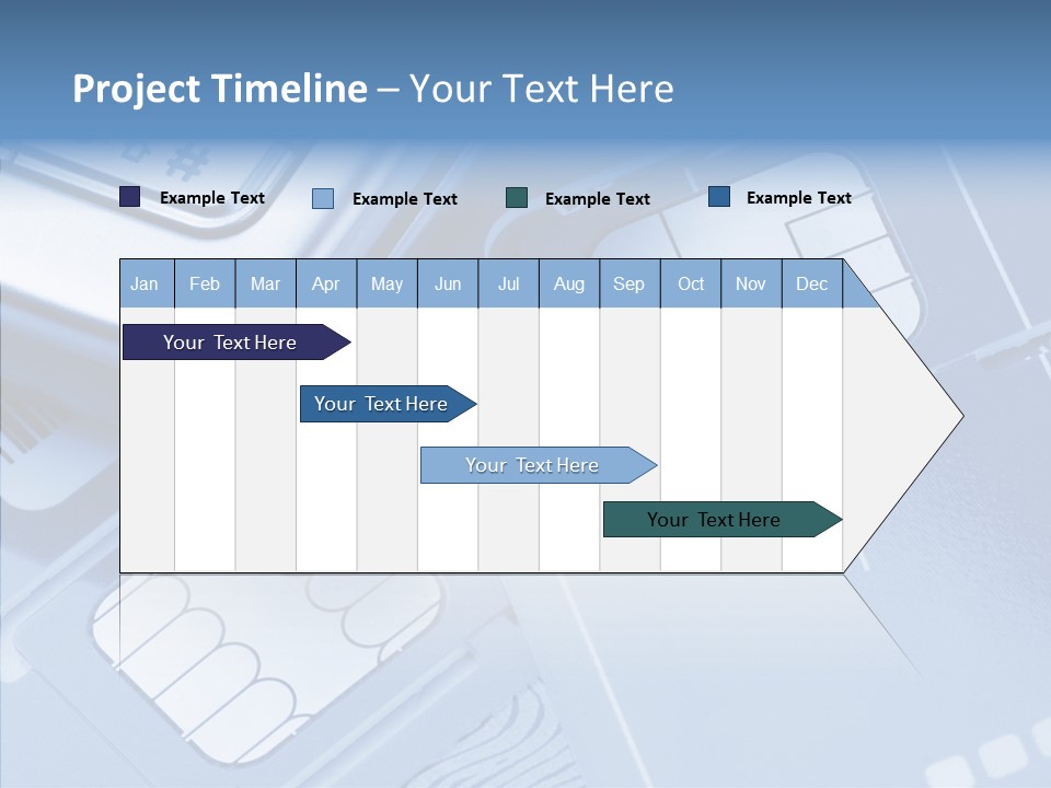 Communicate Security Simlock PowerPoint Template