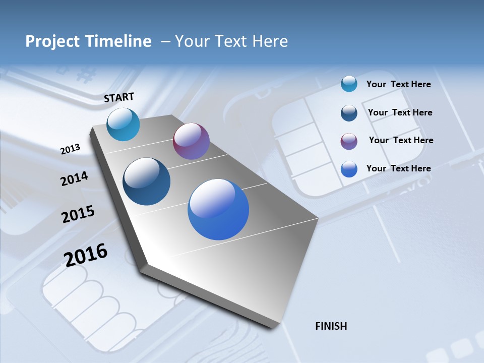 Communicate Security Simlock PowerPoint Template