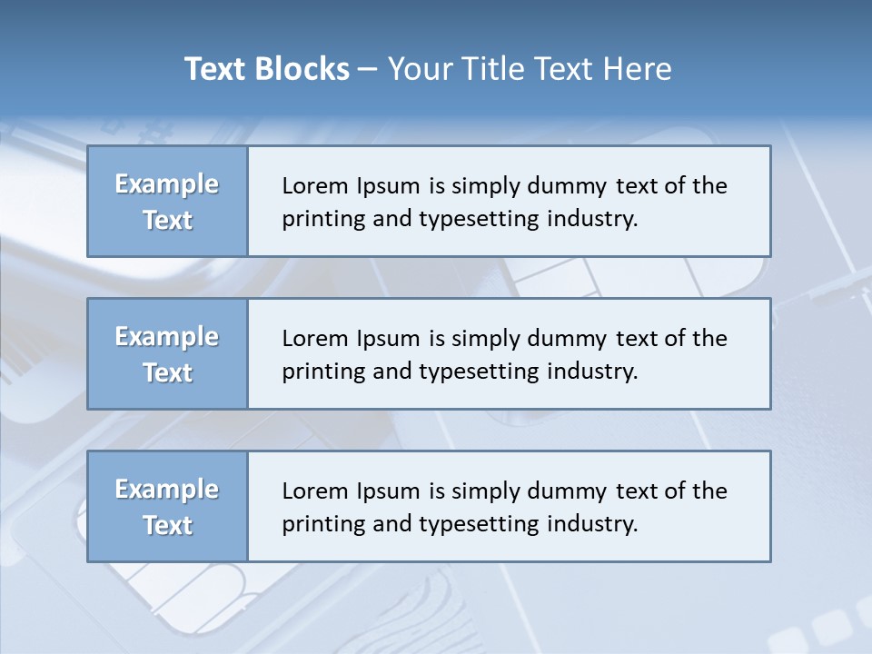Communicate Security Simlock PowerPoint Template