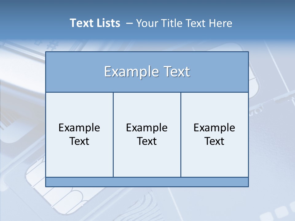 Communicate Security Simlock PowerPoint Template