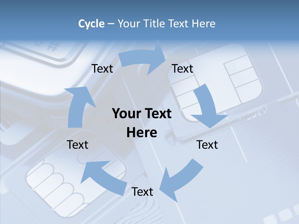 Communicate Security Simlock PowerPoint Template