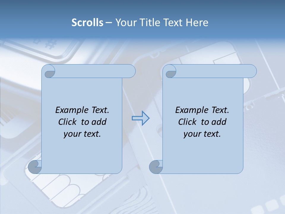 Communicate Security Simlock PowerPoint Template