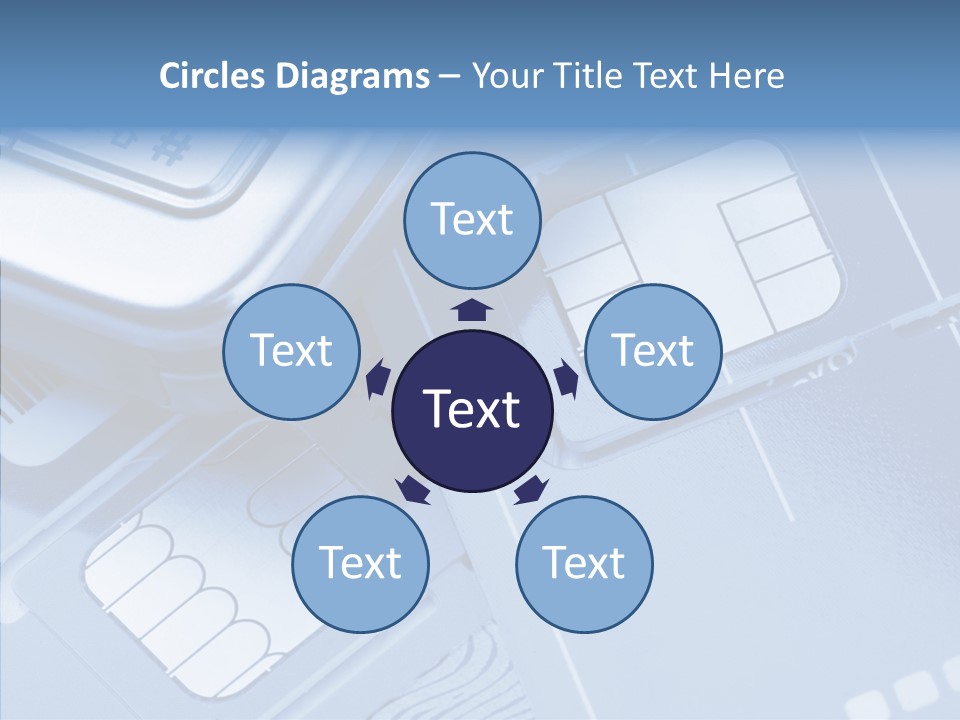 Communicate Security Simlock PowerPoint Template