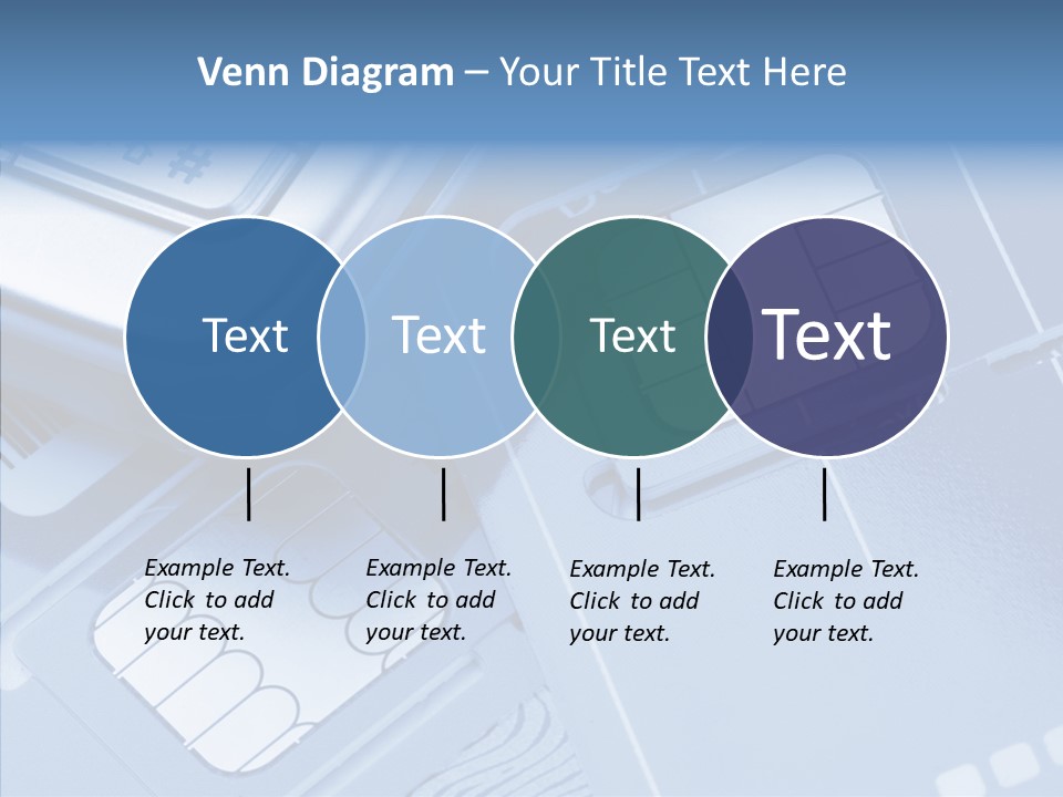Communicate Security Simlock PowerPoint Template