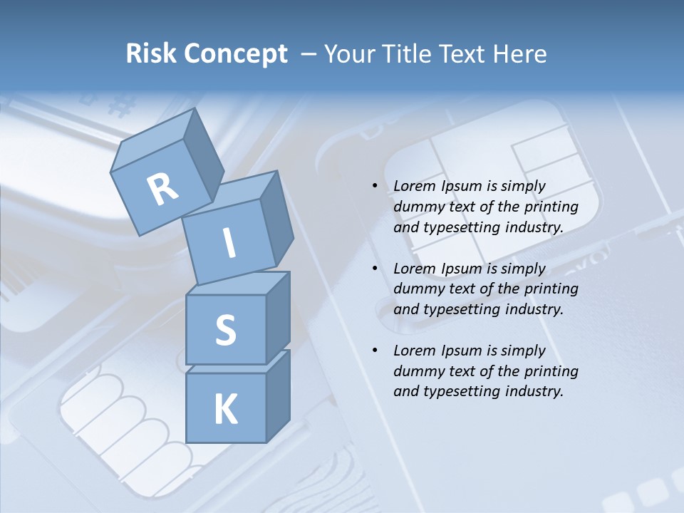 Communicate Security Simlock PowerPoint Template