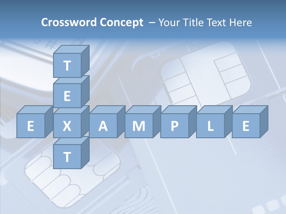 Communicate Security Simlock PowerPoint Template