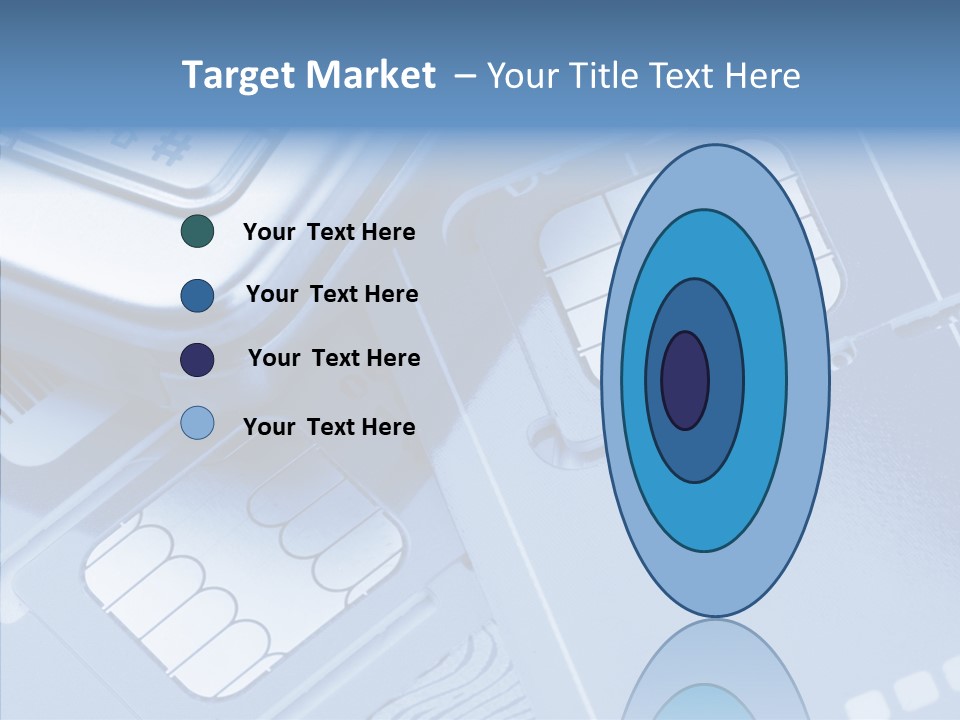 Communicate Security Simlock PowerPoint Template