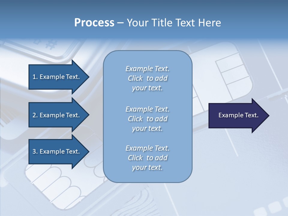 Communicate Security Simlock PowerPoint Template