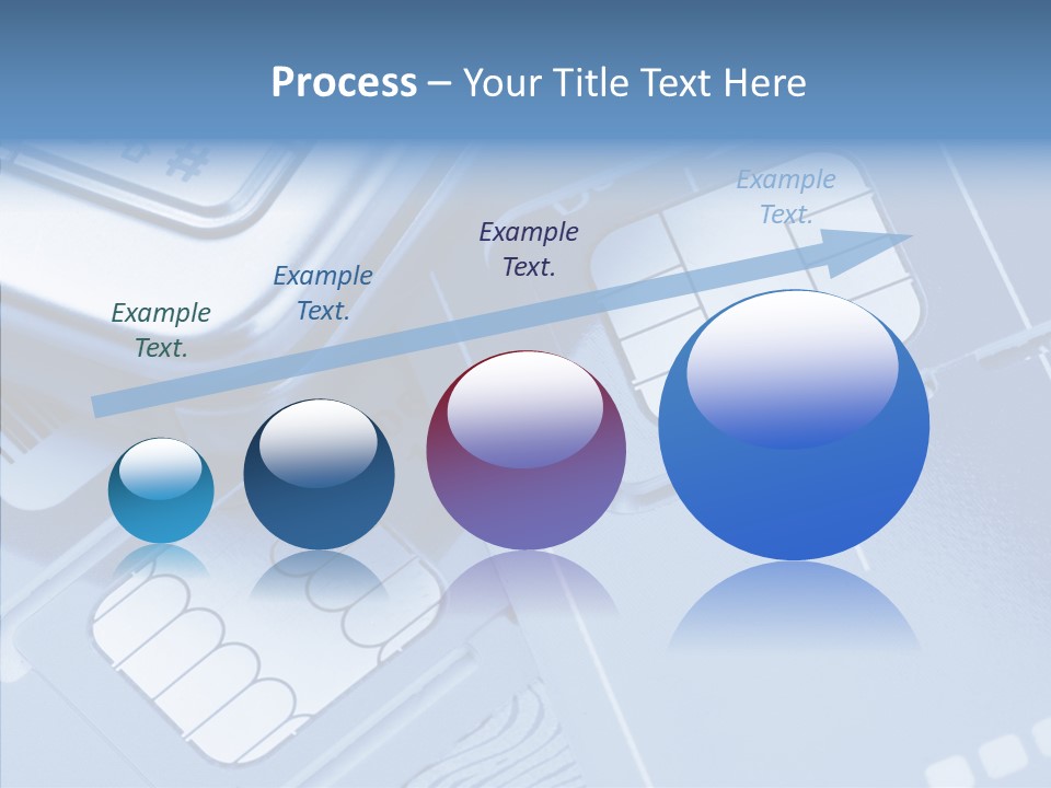 Communicate Security Simlock PowerPoint Template