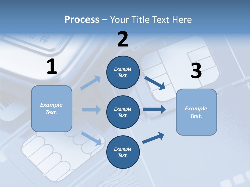 Communicate Security Simlock PowerPoint Template
