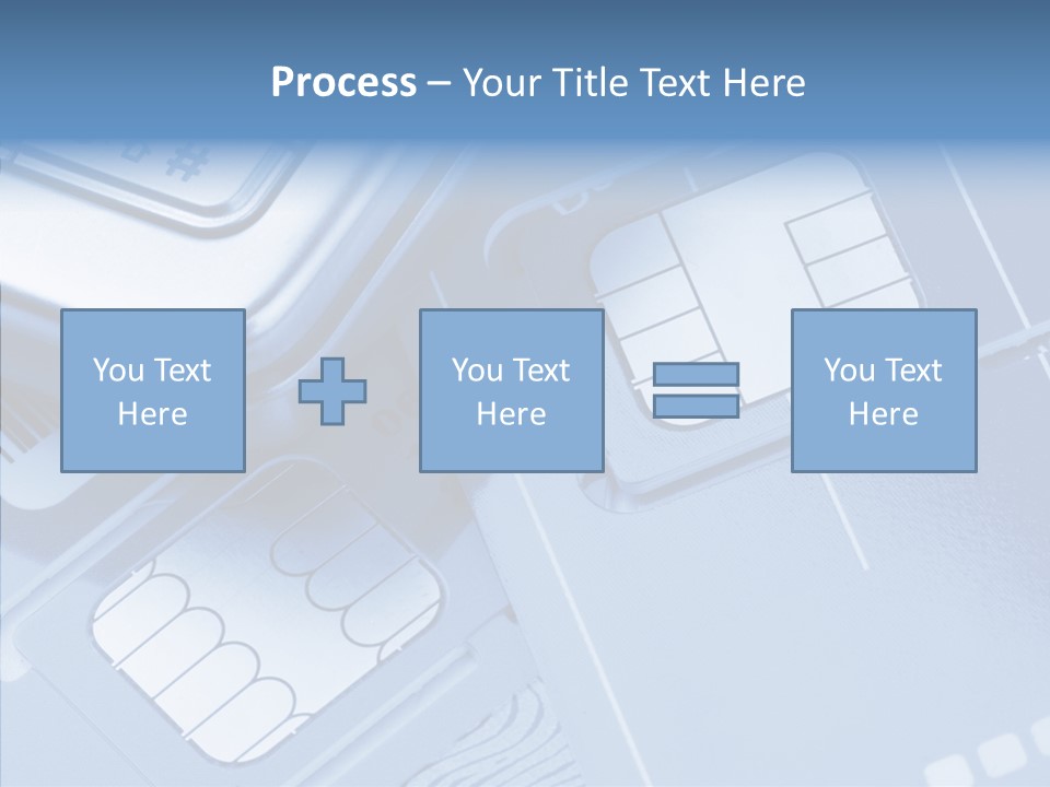 Communicate Security Simlock PowerPoint Template