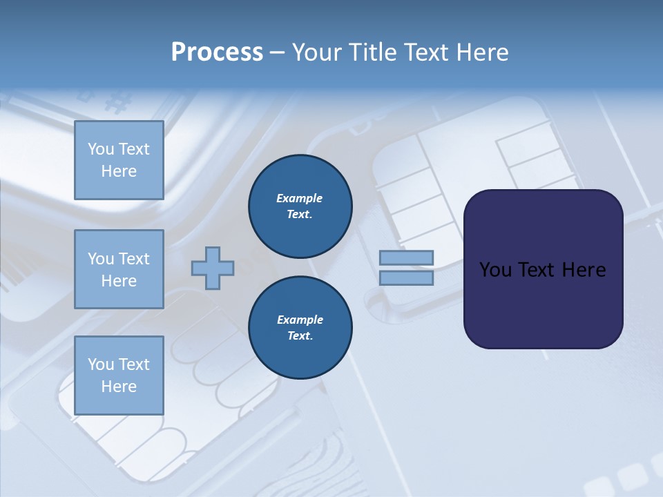 Communicate Security Simlock PowerPoint Template