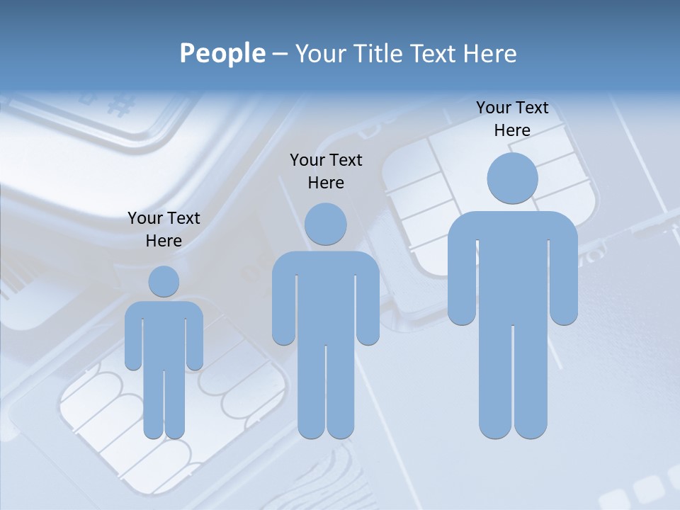 Communicate Security Simlock PowerPoint Template