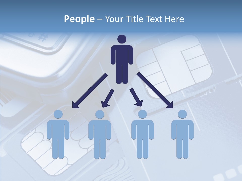 Communicate Security Simlock PowerPoint Template