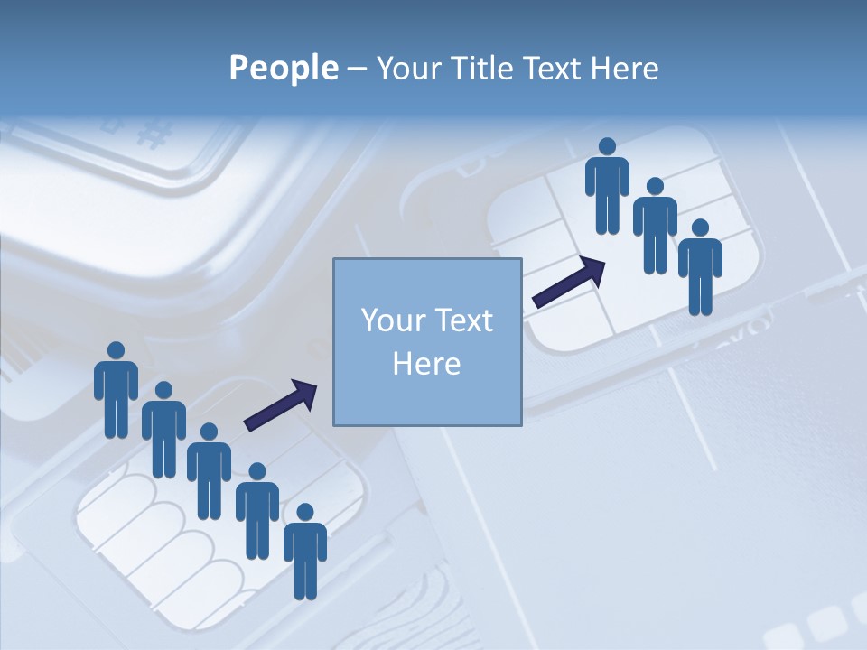 Communicate Security Simlock PowerPoint Template