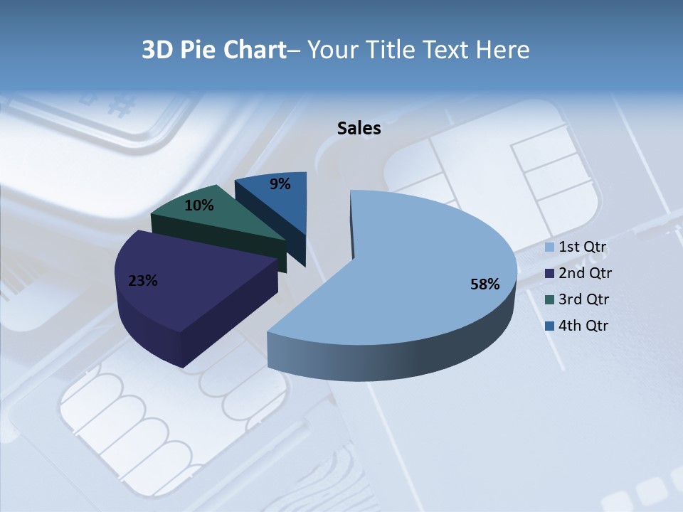 Communicate Security Simlock PowerPoint Template