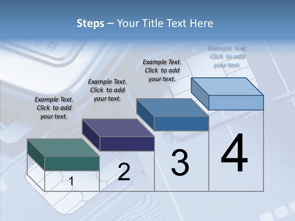 Communicate Security Simlock PowerPoint Template