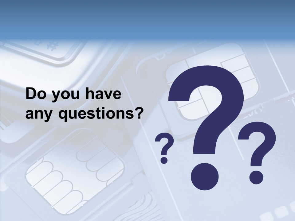 Communicate Security Simlock PowerPoint Template