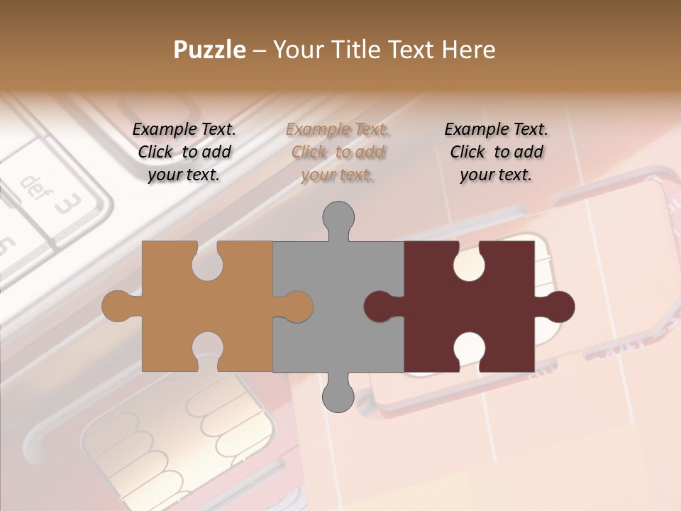 Operator Technology Electronics PowerPoint Template