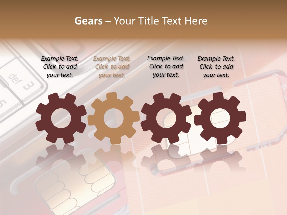 Operator Technology Electronics PowerPoint Template