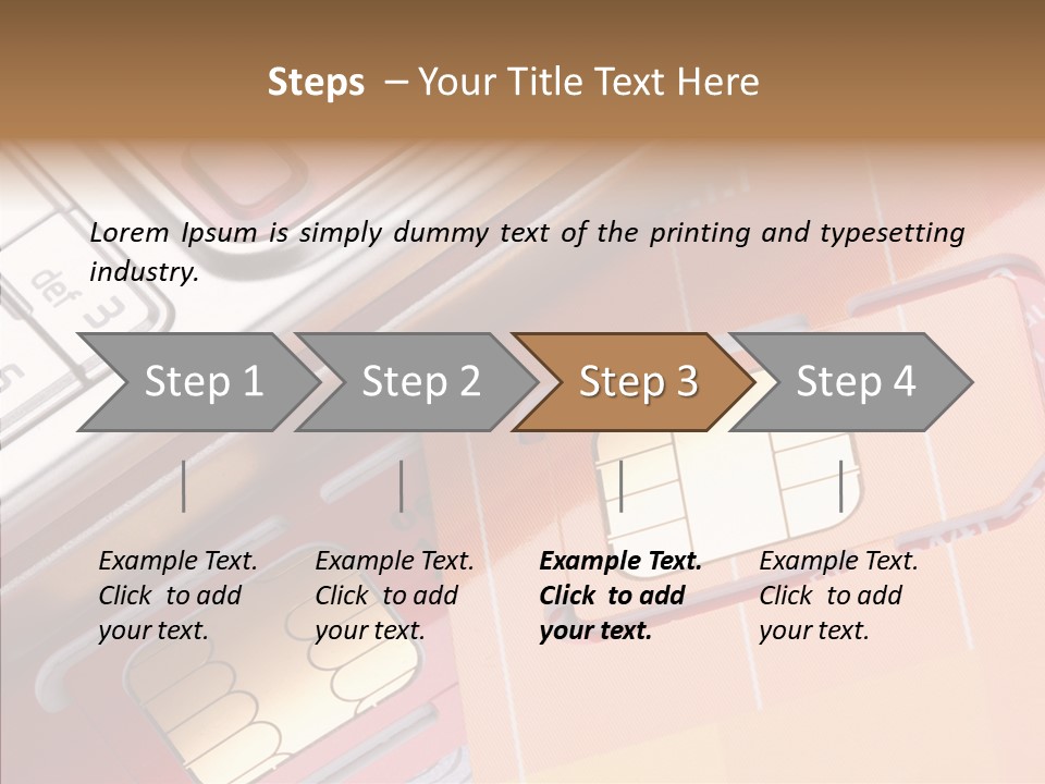 Operator Technology Electronics PowerPoint Template