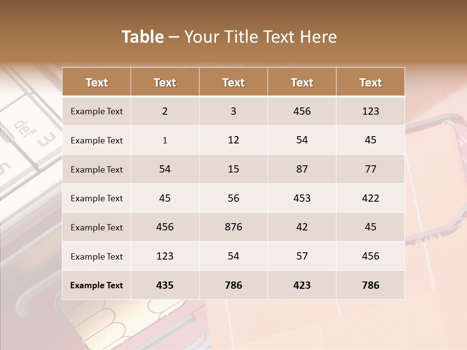 Operator Technology Electronics PowerPoint Template