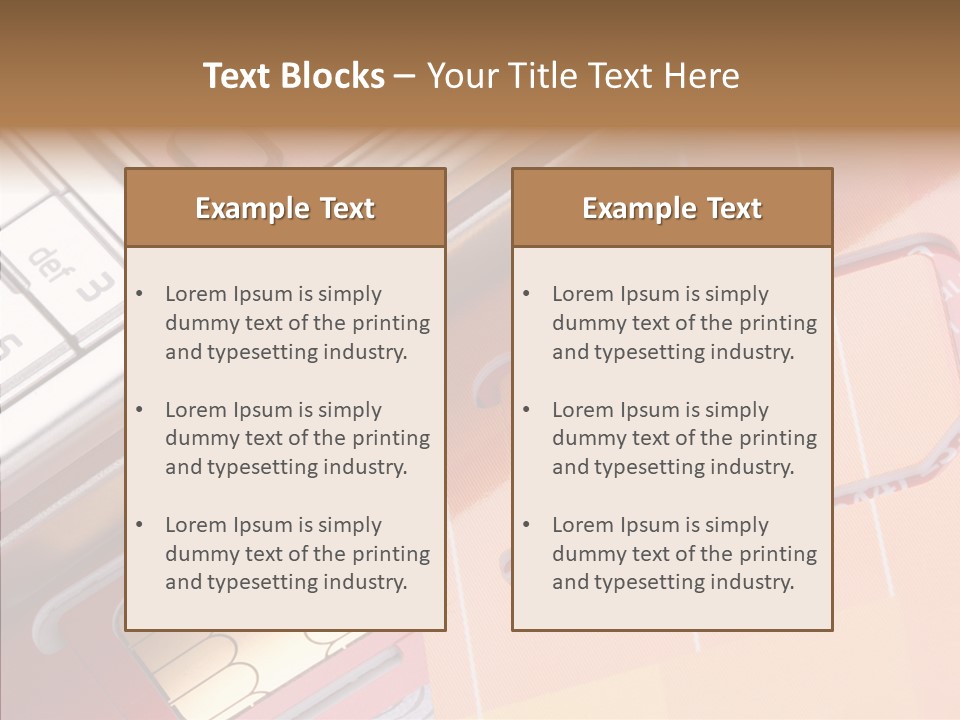Operator Technology Electronics PowerPoint Template