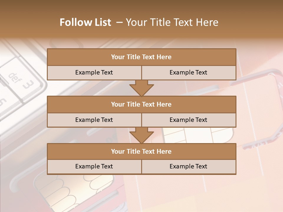 Operator Technology Electronics PowerPoint Template