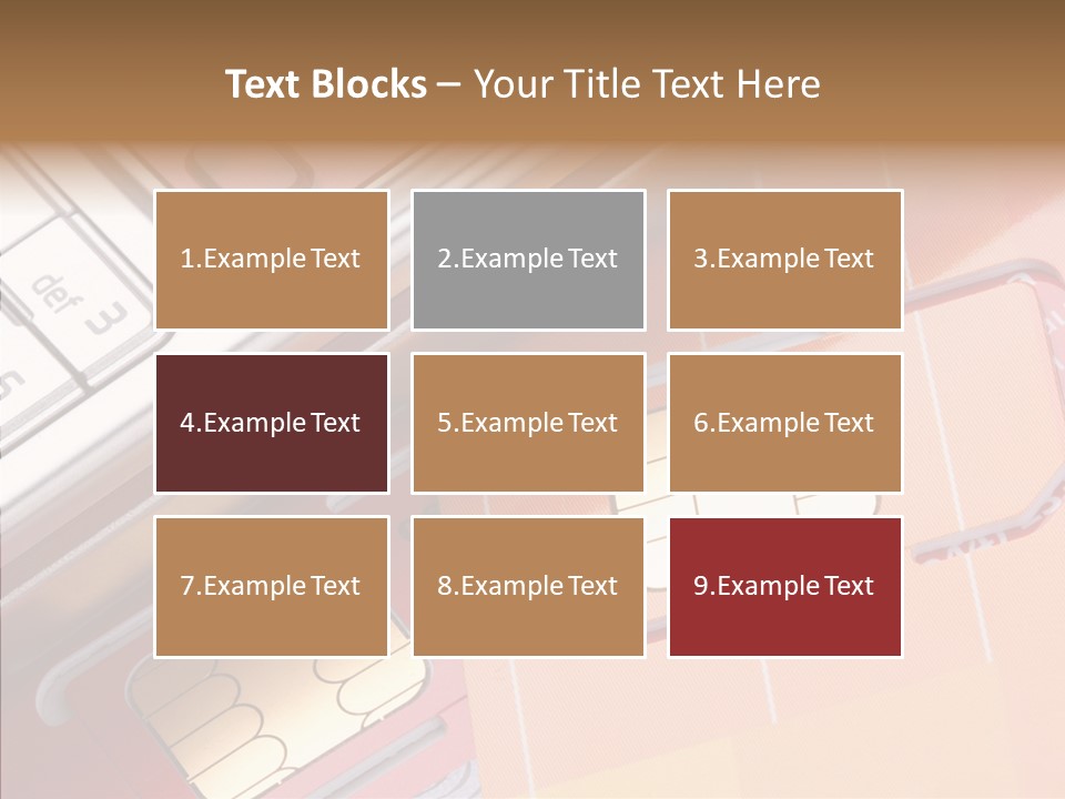 Operator Technology Electronics PowerPoint Template
