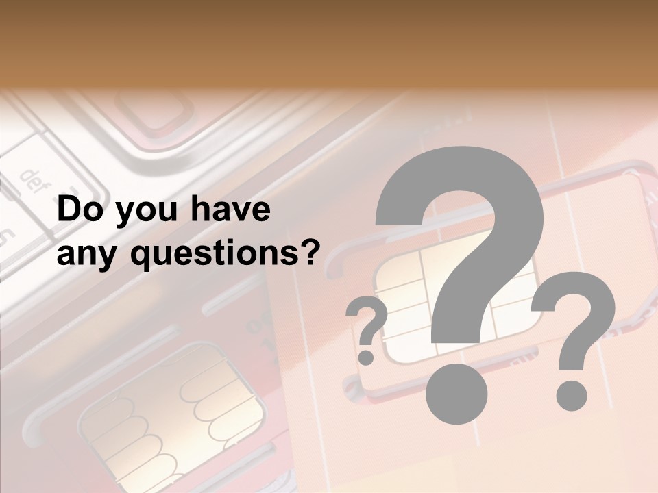 Operator Technology Electronics PowerPoint Template