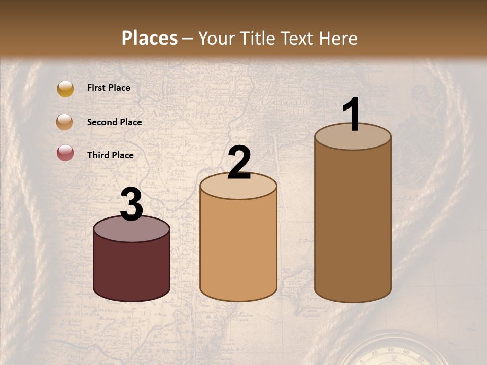 Canvas Longitude Stain PowerPoint Template