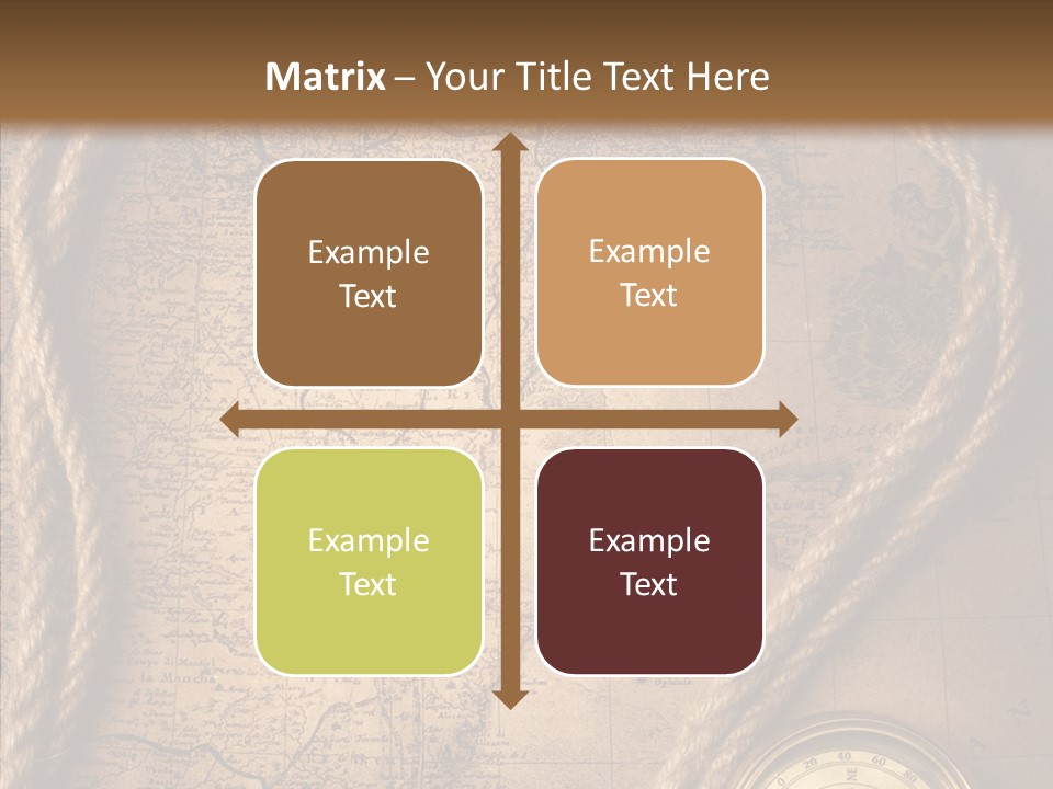 Canvas Longitude Stain PowerPoint Template