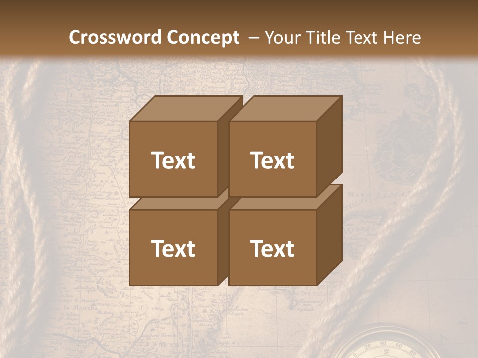Canvas Longitude Stain PowerPoint Template