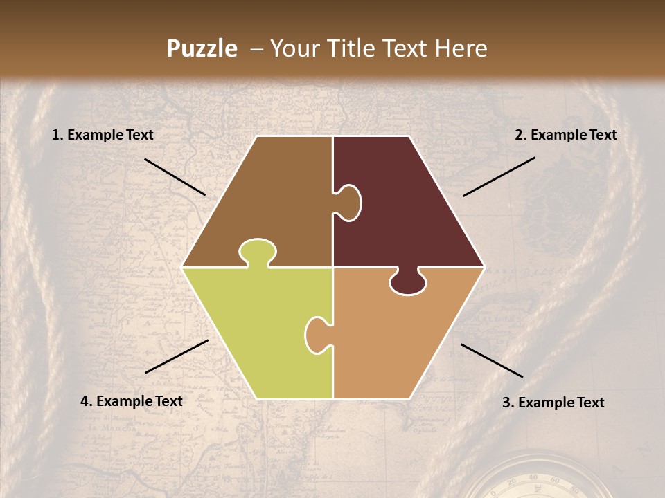 Canvas Longitude Stain PowerPoint Template