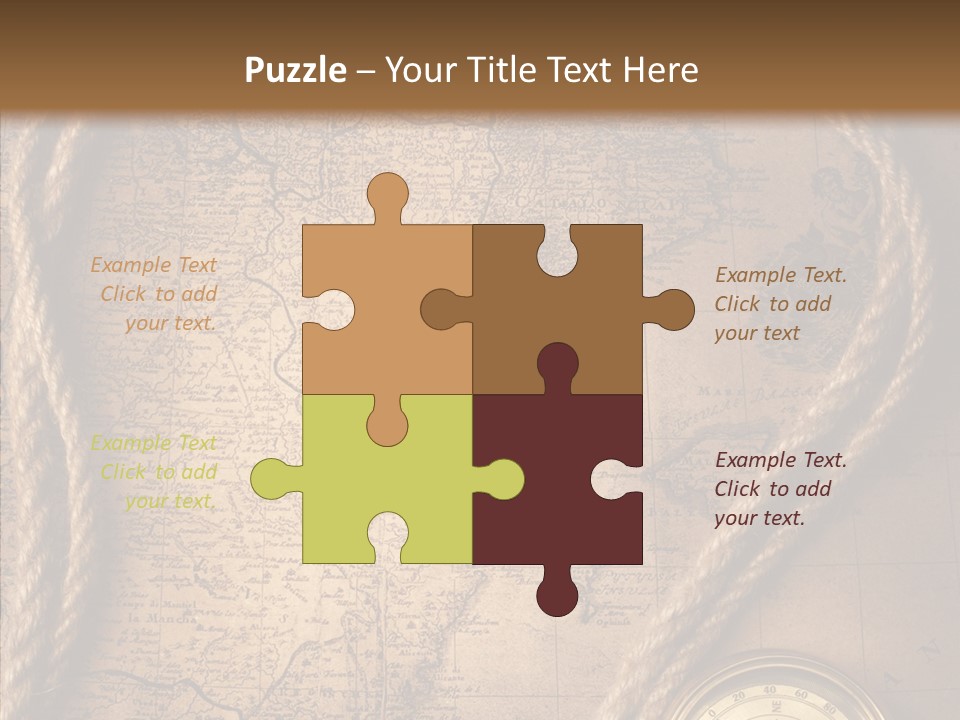 Canvas Longitude Stain PowerPoint Template