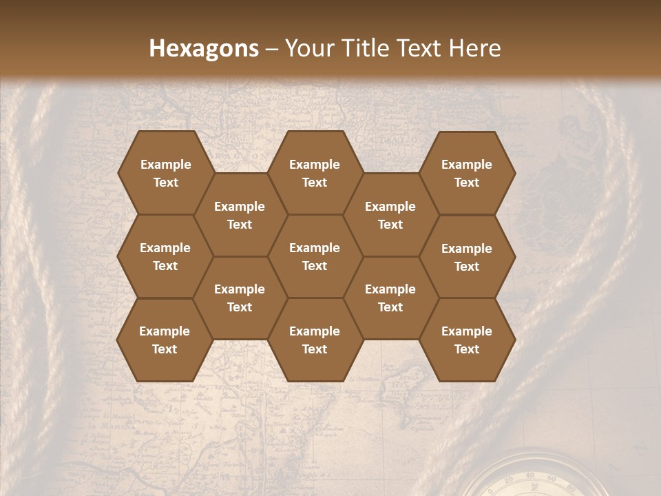 Canvas Longitude Stain PowerPoint Template