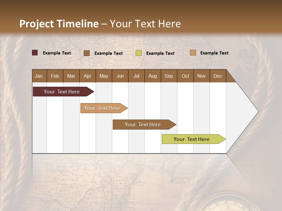 Canvas Longitude Stain PowerPoint Template