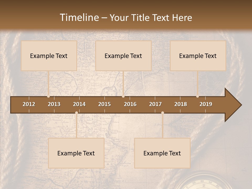Canvas Longitude Stain PowerPoint Template