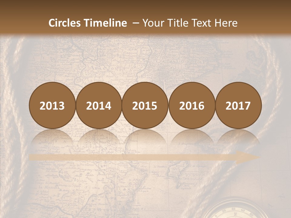 Canvas Longitude Stain PowerPoint Template