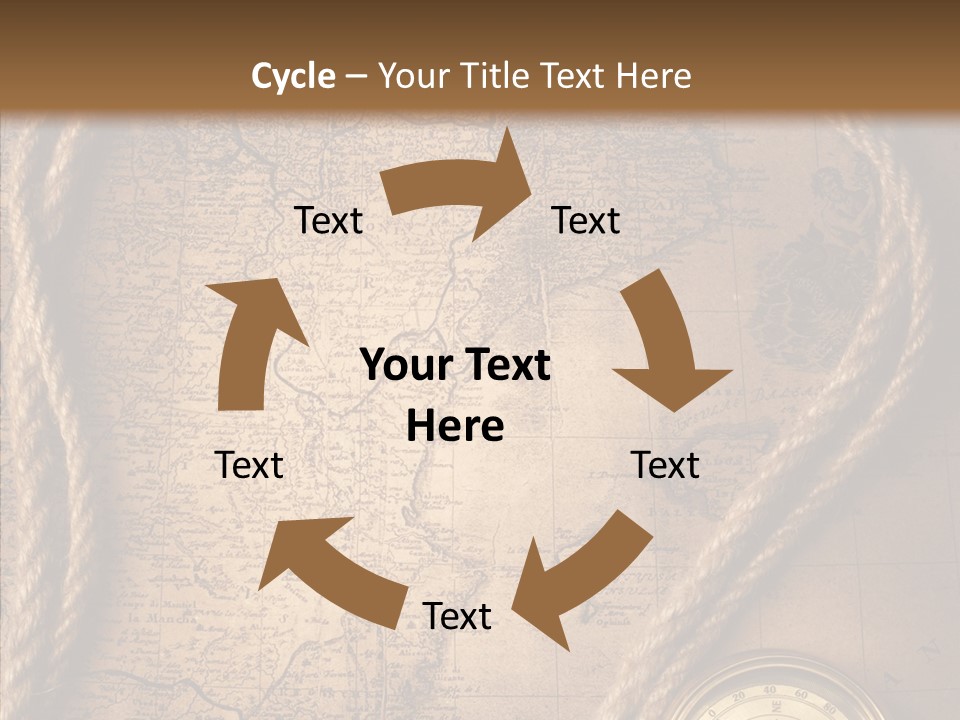 Canvas Longitude Stain PowerPoint Template