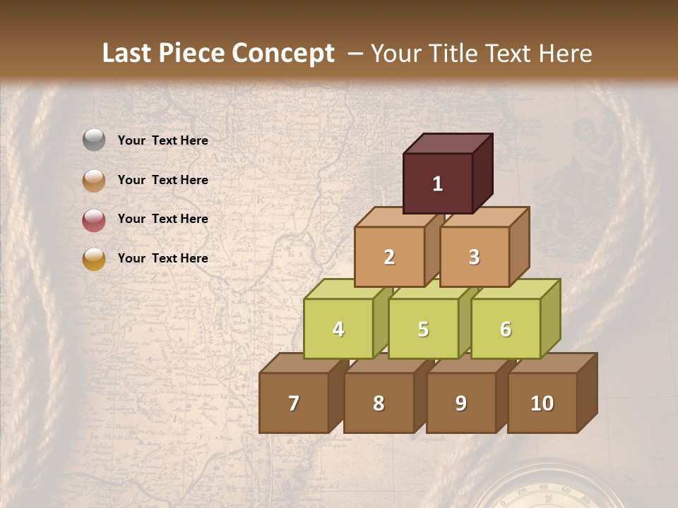 Canvas Longitude Stain PowerPoint Template