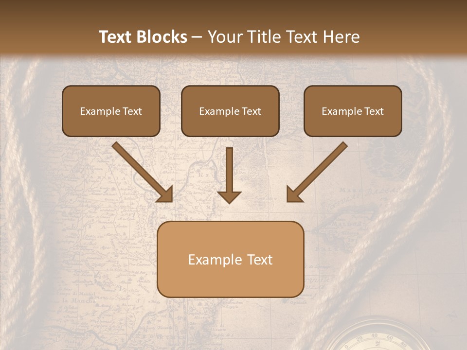 Canvas Longitude Stain PowerPoint Template