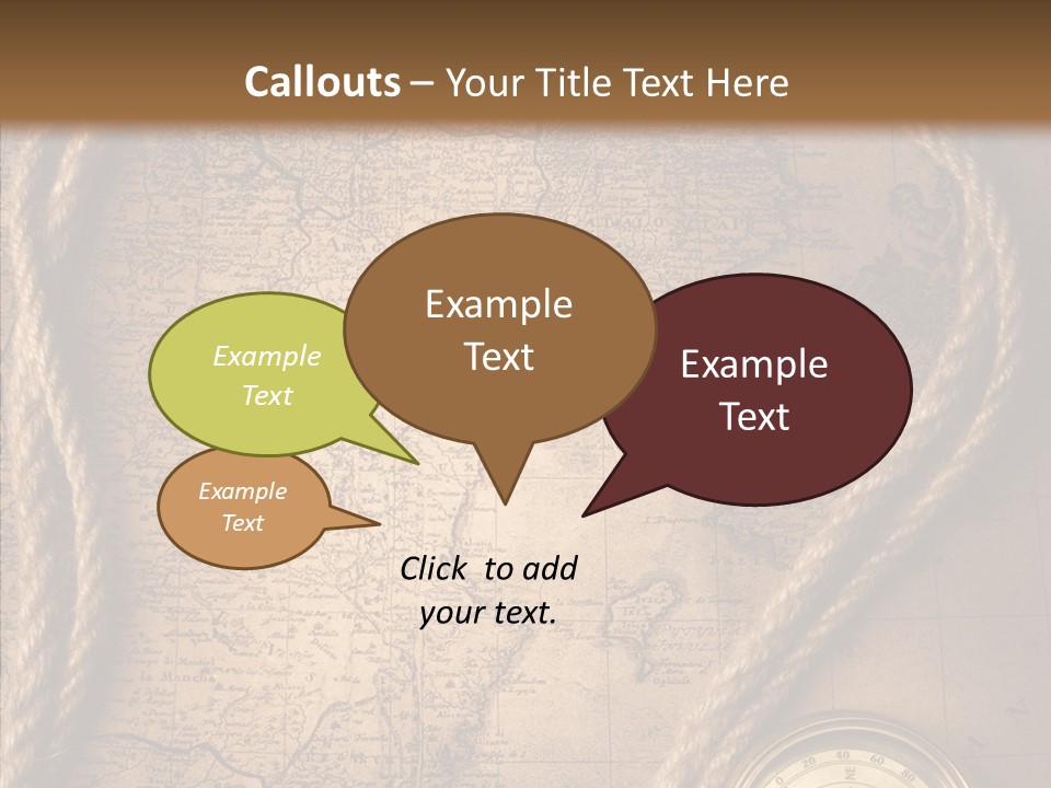 Canvas Longitude Stain PowerPoint Template