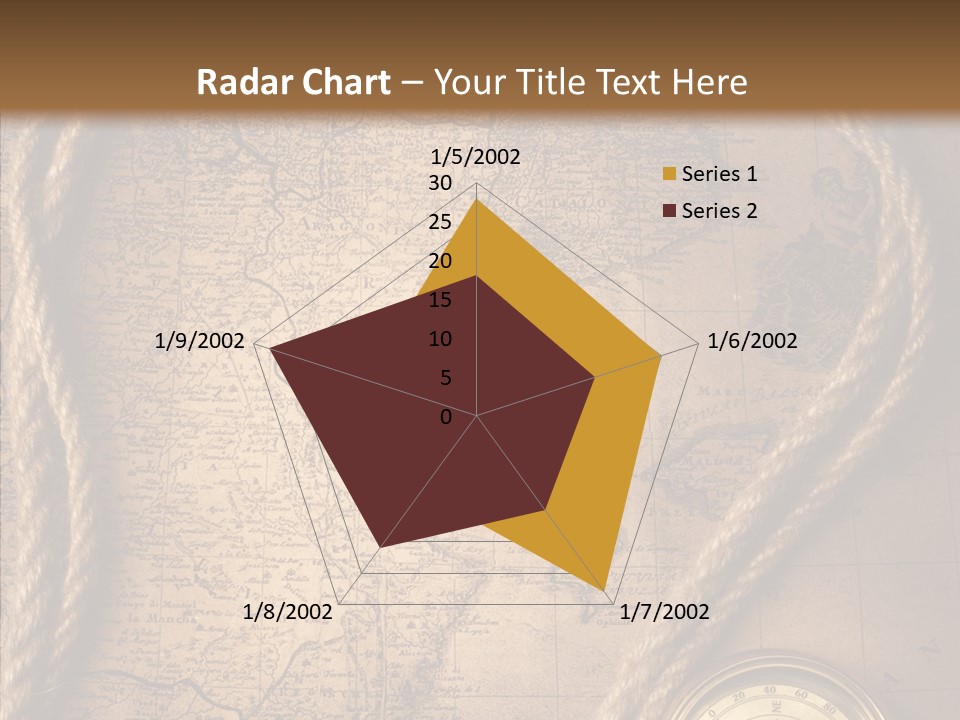 Canvas Longitude Stain PowerPoint Template